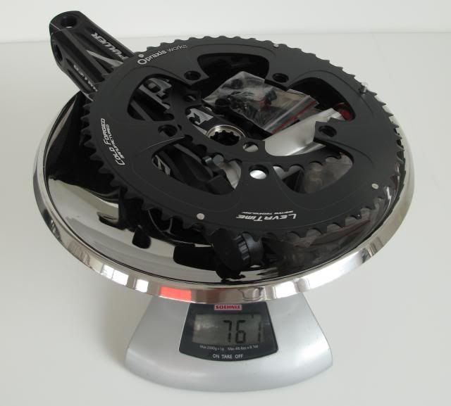 New Rotor Power meter weighed Weight Weenies